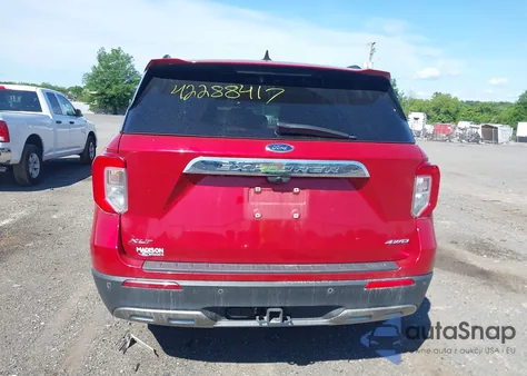 2022 Ford Explorer Xlt z USA, uszkodzony, nr VIN 1FMSK8DH2NGC09901